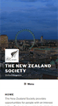 Mobile Screenshot of nzsociety.co.uk